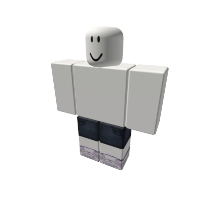 Free Roblox Jean Shorts with White Shoes