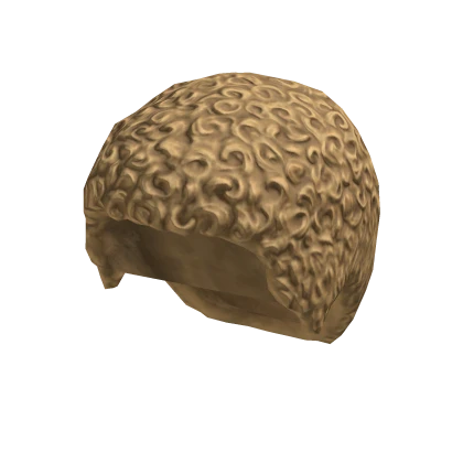 Free Roblox Short Curls Blonde Hair