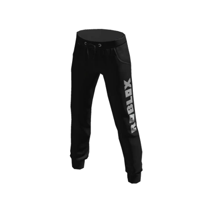 Free Roblox Black Sweat Pants