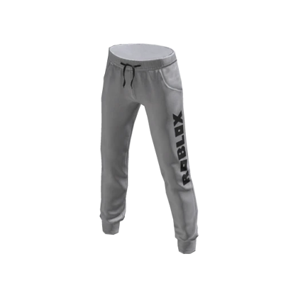 Free Roblox Gray Sweat Pants